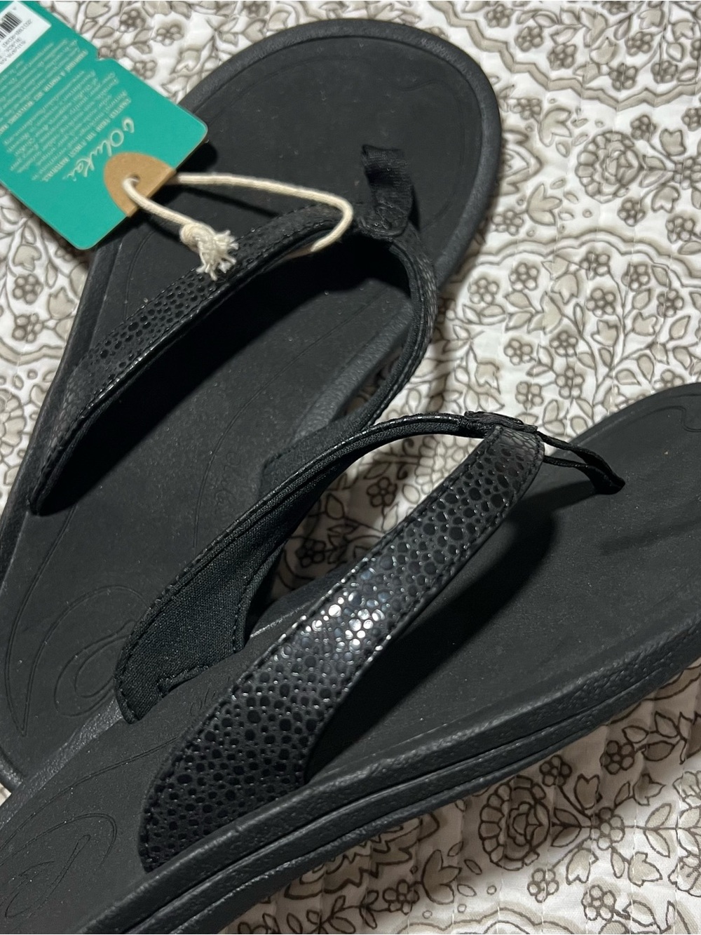NWT Olukai Kulapa Kai Flip Flops Size 6 - Picture 5 of 6